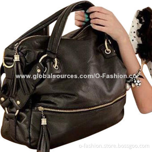 Leather tote bags